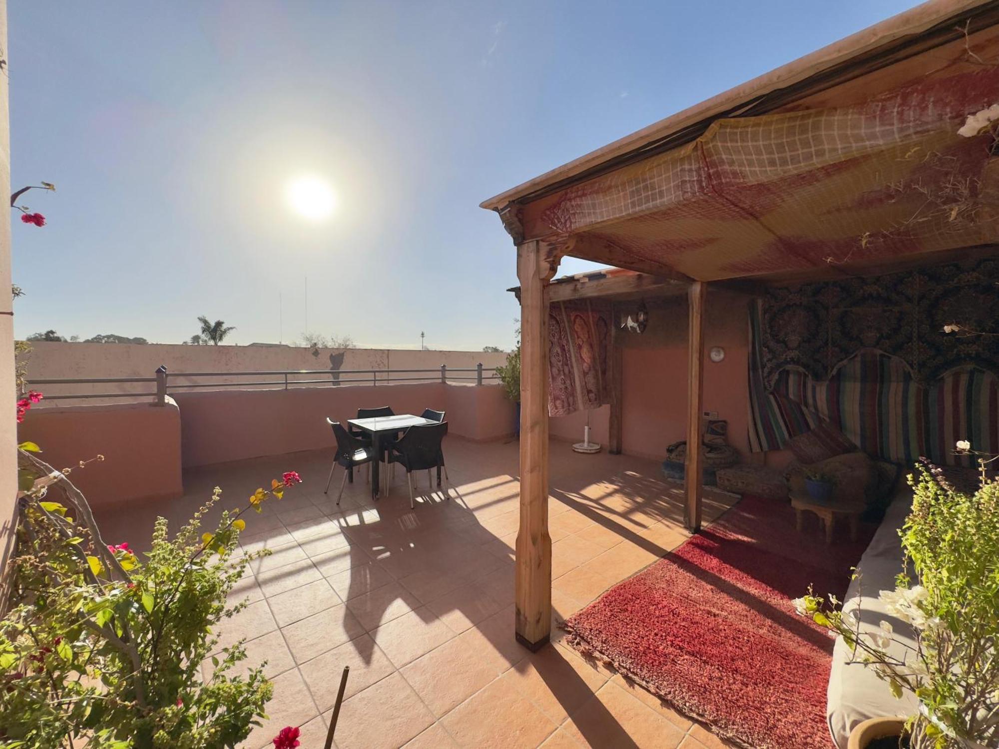 Riad La Rose Des Sables Marrakesch Exterior foto