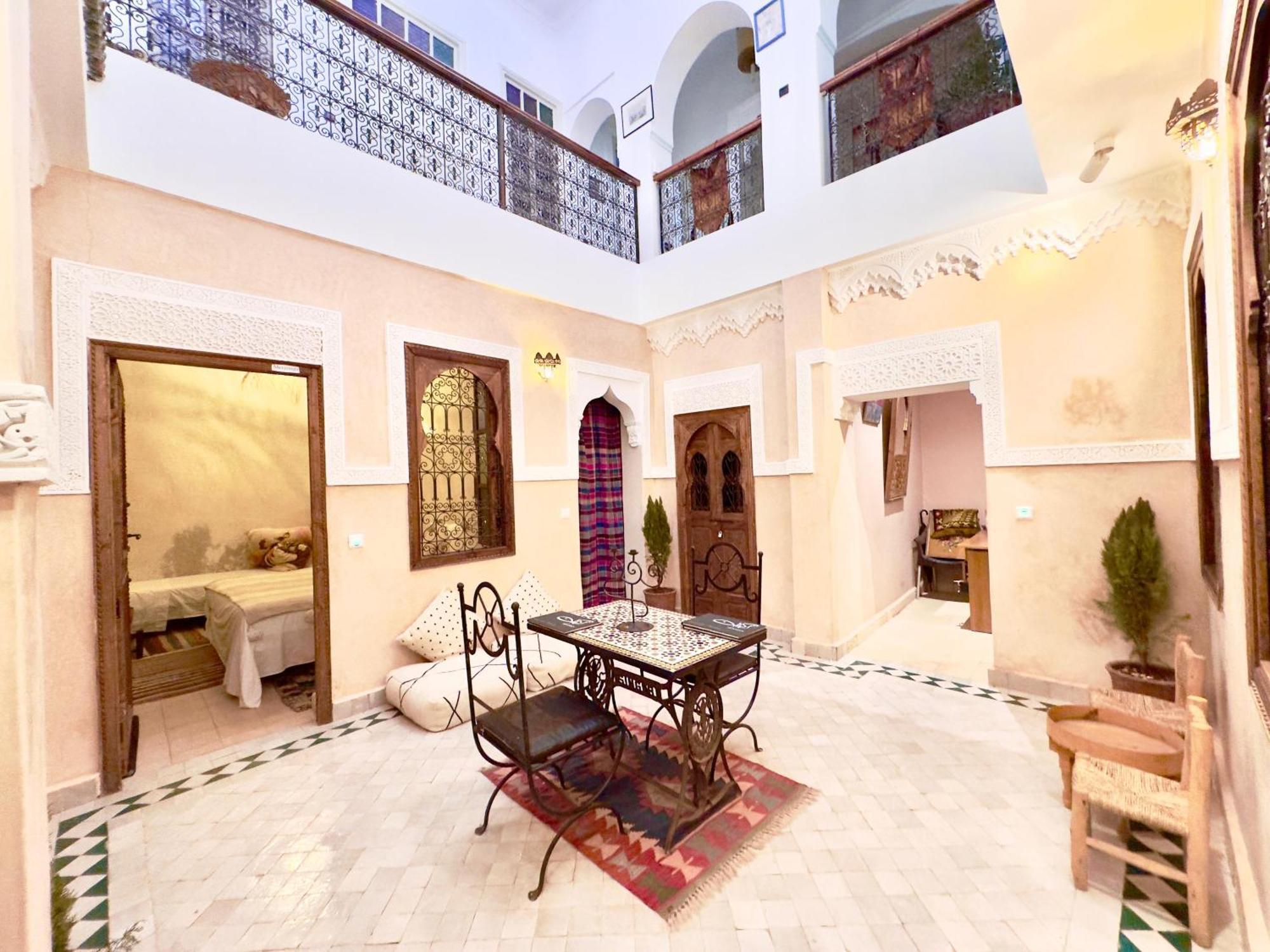 Riad La Rose Des Sables Marrakesch Exterior foto