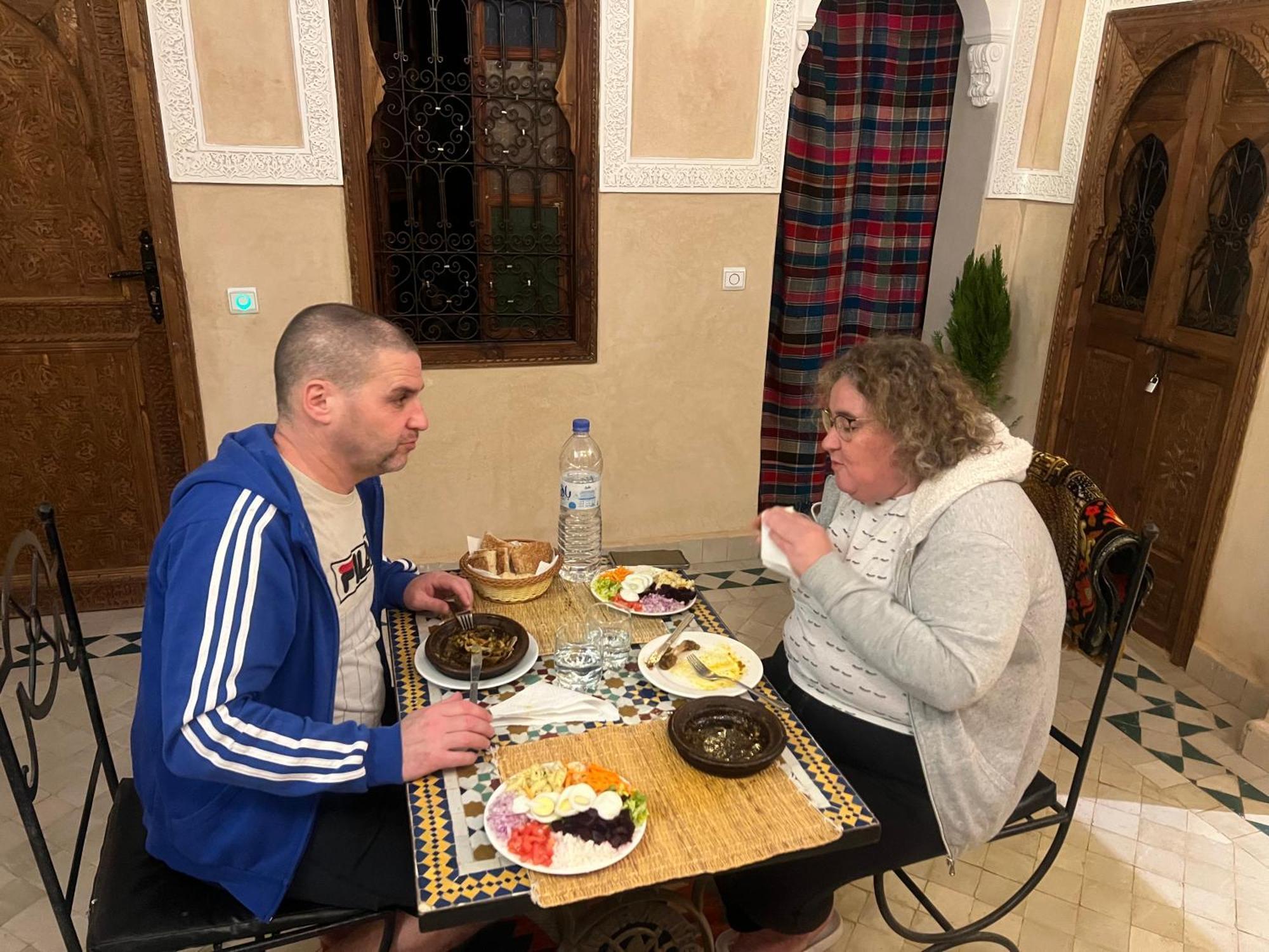 Riad La Rose Des Sables Marrakesch Exterior foto