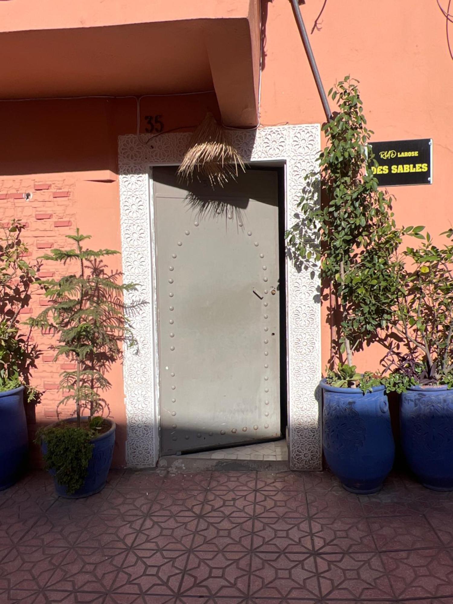 Riad La Rose Des Sables Marrakesch Exterior foto